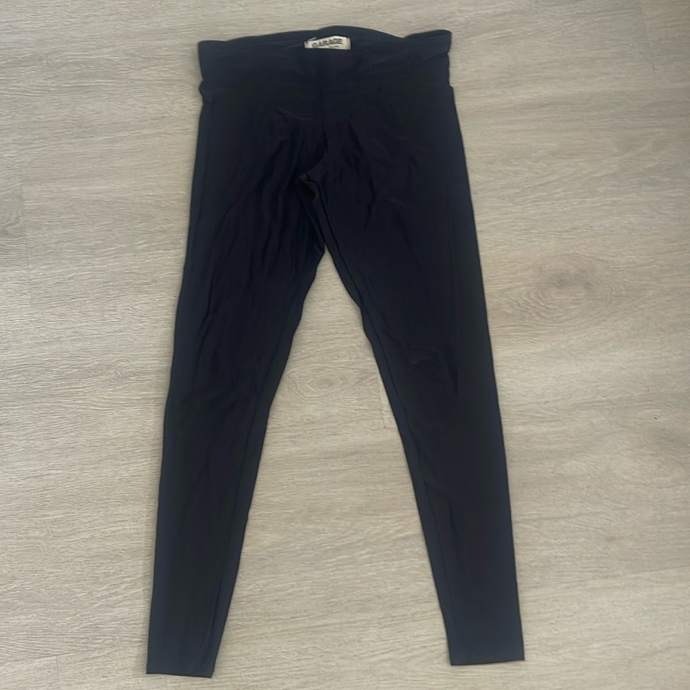 Garage black liquid legging